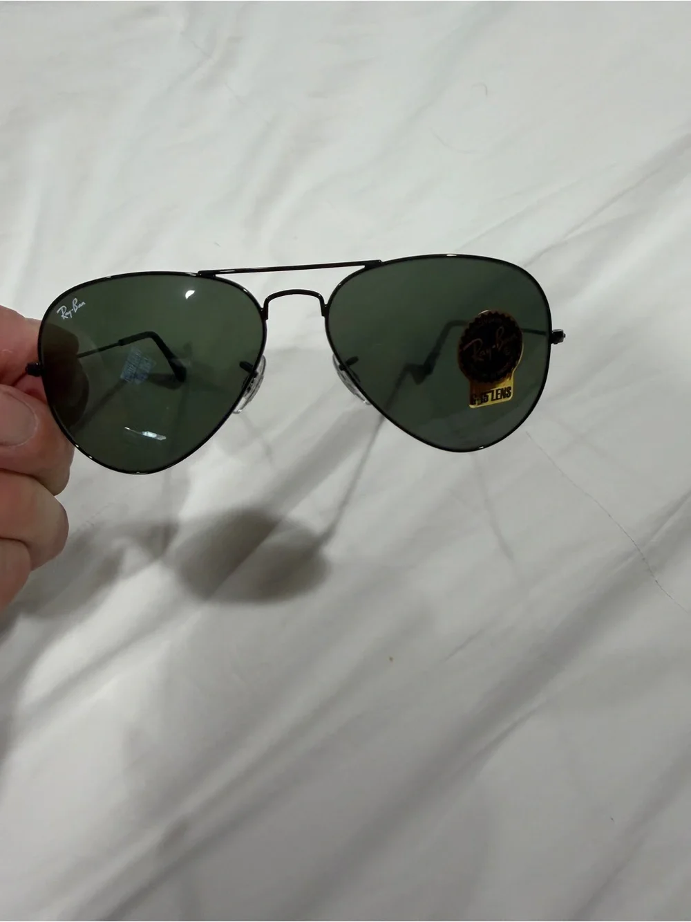 Ray-Ban Aviator Classic Men’s Sunglasses in black